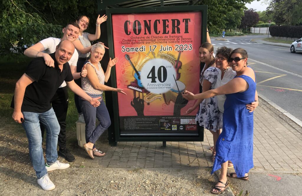 affiche 40 ans de l'OCB