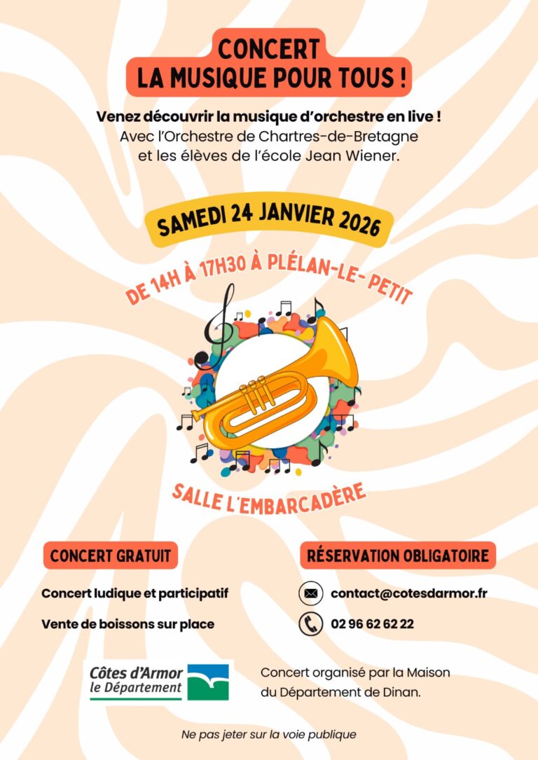 affiche concert OCB Dinan 2026